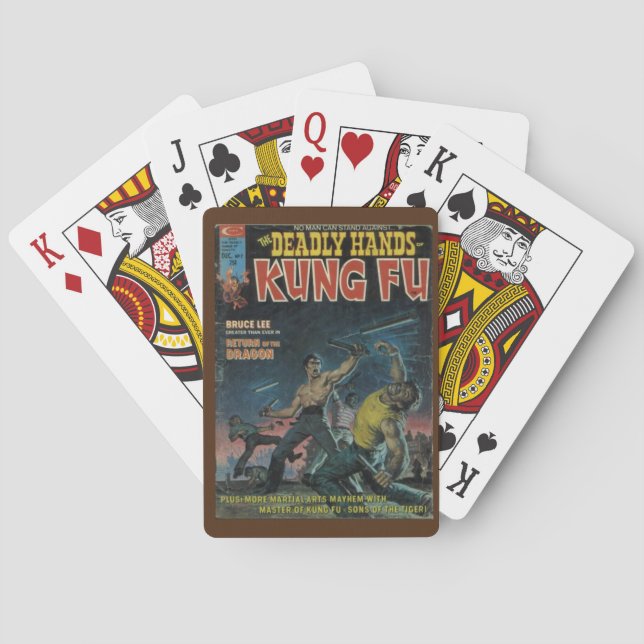 Jeu De Cartes Mains mortelles 32 (dos)