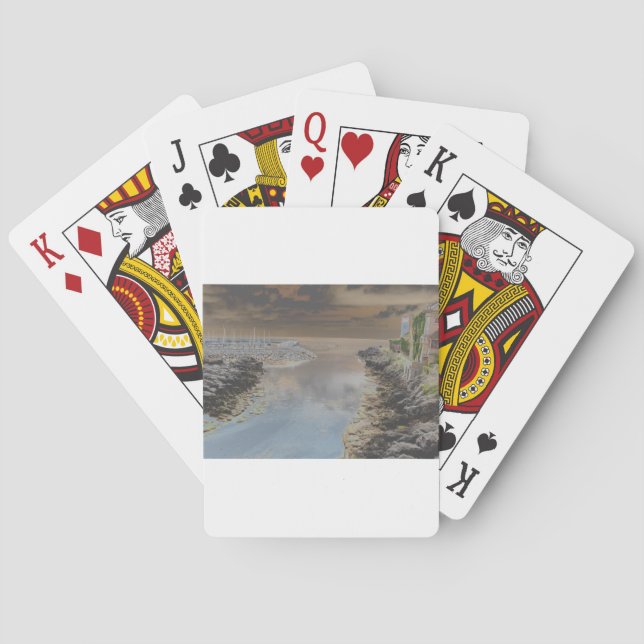 Jeu De Cartes Maison légère en Cascais Portugal (dos)