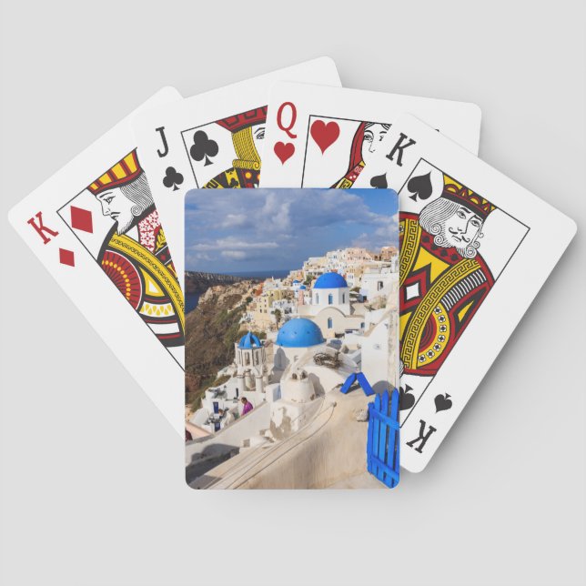 Jeu De Cartes Maisons grecques traditionnelles (dos)