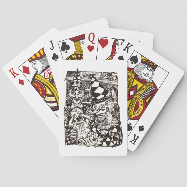 Jeu De Cartes Making-of-the-man par (dos)