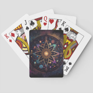 Jeu De Cartes Mandala Cosmic Visionary Art Jouer des cartes