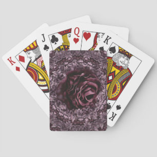 Jeu De Cartes Mandala de rose 