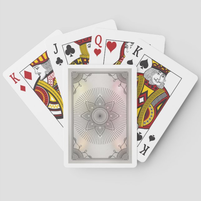 Jeu De Cartes Mandala Playing Cards 01 (dos)
