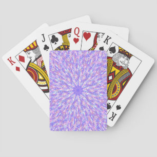 Jeu De Cartes Mandala violet moderne Jouer des cartes