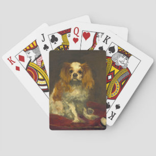 Jeu De Cartes Manet A King Charles Spaniel