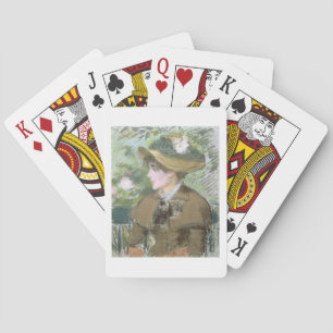 Jeu De Cartes Manet On the Bench, 1879