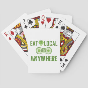 Jeu De Cartes Manger Localement, Parcourir N'Importe Où