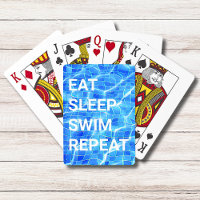 Manger Sommeil nage Répéter piscine aquatique aqua