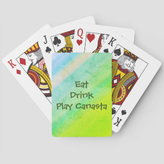 Jeu De Cartes Mangez Boire Jouer aux cartes Canasta