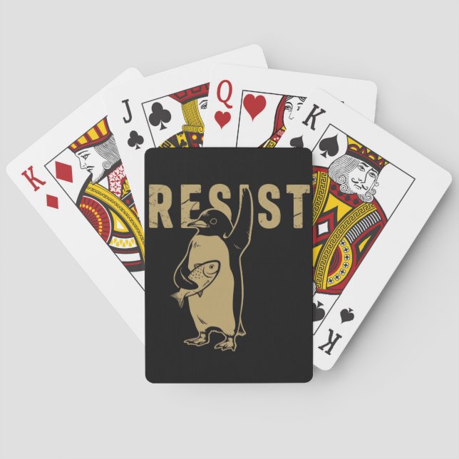 Jeu De Cartes Manifestation contre les tarifs douaniers contre l (dos)