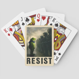 Jeu De Cartes Manifestation de la Grenouille de Portland