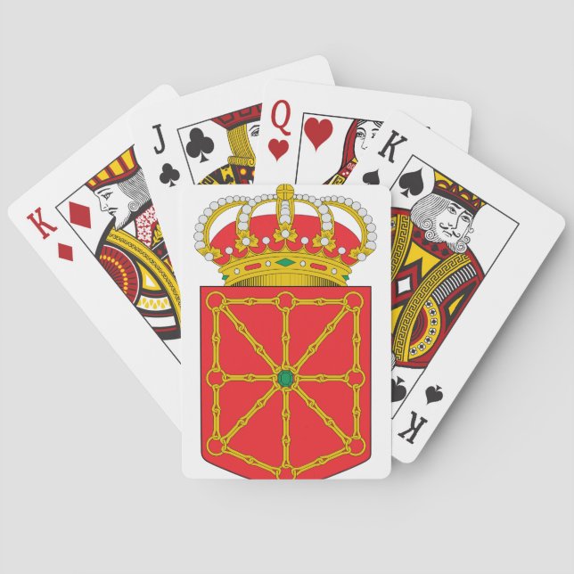 Jeu De Cartes Manteau de Navarra (Espagne) des bras (dos)
