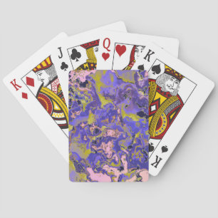 Jeu De Cartes Marbre Radioactif