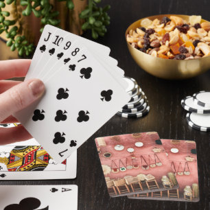 Jeu De Cartes Marché d'osier et de paille