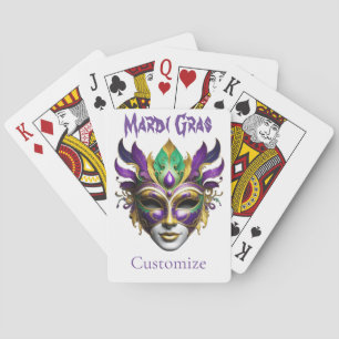 Jeu De Cartes Mardi Gras Masque Thunder_Cove