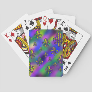 Jeu De Cartes Mardi Gras Motif