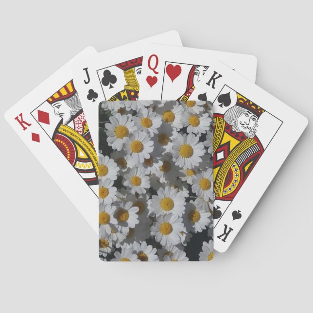 Jeu De Cartes Marguerite blanche (dos)