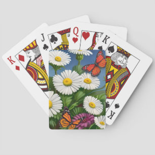 Jeu De Cartes Marguerite Et Papillons Artsy