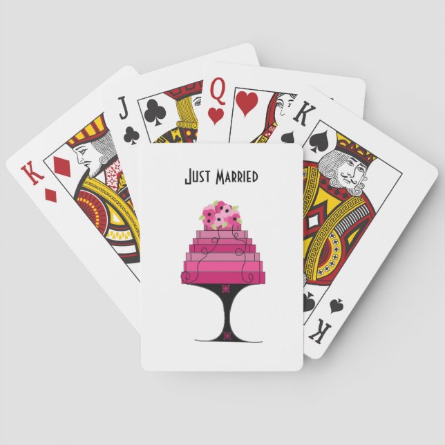 Jeu De Cartes Mariage de concepteur (dos)