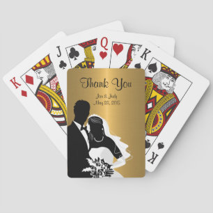 Jeu De Cartes Mariage de monogrammes classiques