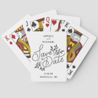 Mariage Enregistrer la date Jolie Calligraphie Bot