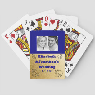 Jeu De Cartes Mariage personnalisé unique Favor Deck of Playing 