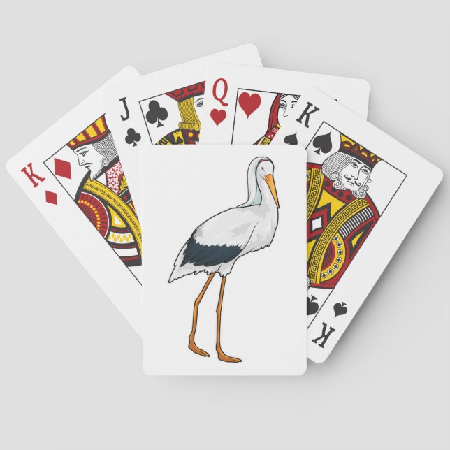 Jeu De Cartes Mariage Stork Bride Veil (dos)