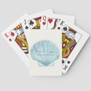 Jeu De Cartes Mariage sur la plage