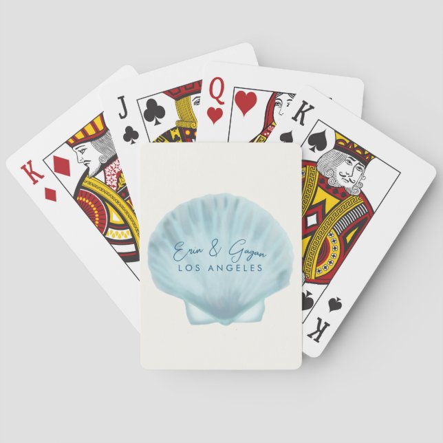 Jeu De Cartes Mariage sur la plage (dos)