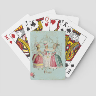 Jeu De Cartes Marie Antoinette Mesdames en attente