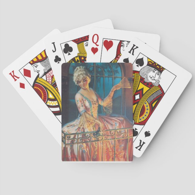 Jeu De Cartes Marie Antoinette sur Balcon (dos)