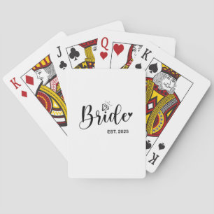 Jeu De Cartes Mariée Annonce de mariage du printemps 2025