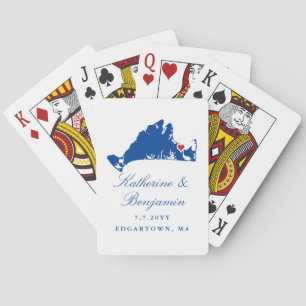 Jeu De Cartes Martha's Vineyard Edgartown Wedding Favor