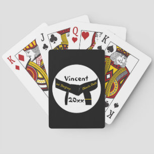 Jeu De Cartes Martial Arts 1st Degree Black Belt