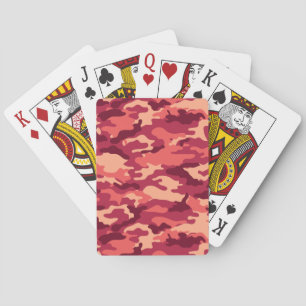 JEU DE CARTES MARTIAN DESERT CAMO / CAMOUFLAGE DAZZLE MOTIF
