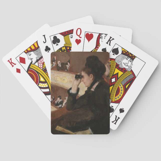 Jeu De Cartes Mary Cassatt - Dans le loge (dos)