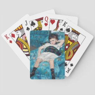 Jeu De Cartes Mary Cassatt - Petite fille dans un fauteuil bleu