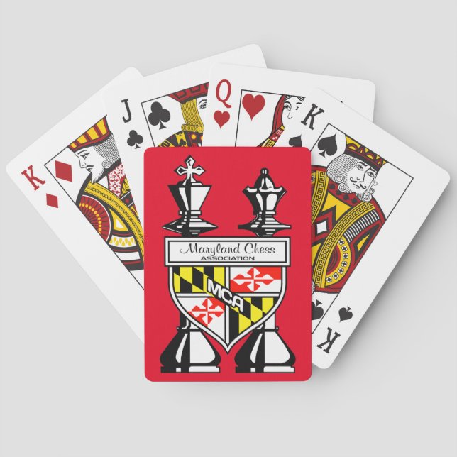 JEU DE CARTES MARYLAND CHESS (dos)