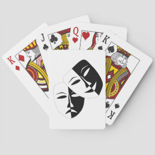 Jeu De Cartes Masque de théâtre dramatique Cartes de jeu - Votre