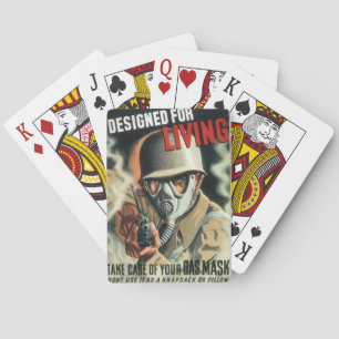 Jeu De Cartes Masque gaz