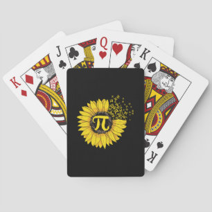 Jeu De Cartes Math Enseignant Pi Numéro Tournesol