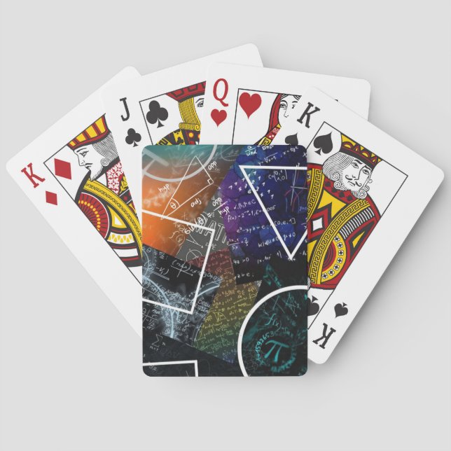 Jeu De Cartes Math Genius : Equation Art Playing Cards (dos)