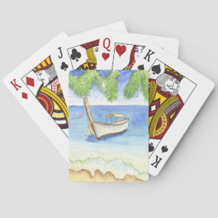 Jeu De Cartes Matin à Bali Aquarelle