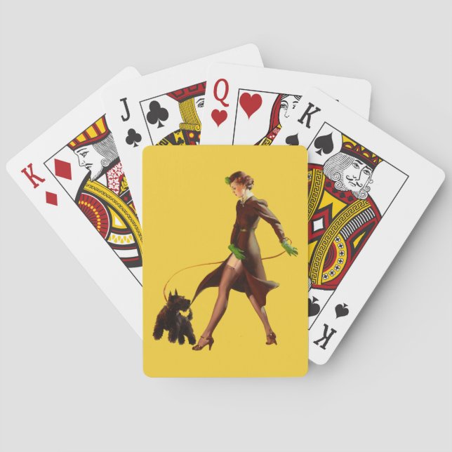 Jeu De Cartes MAUVAISES FILLES rétro Pin-UPS de BOMBE (dos)