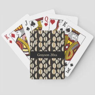 Jeu De Cartes MCM Géométrique Abstraite moderne