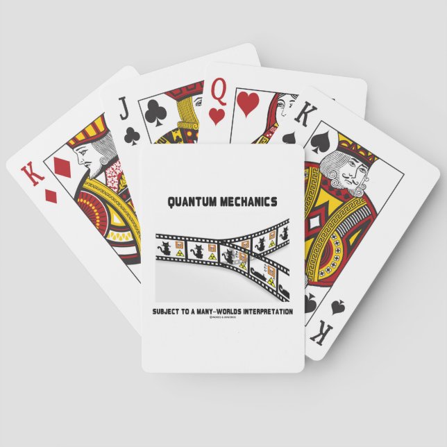 Jeu De Cartes Mécanique quantique Interprétation de nombreux mon (dos)