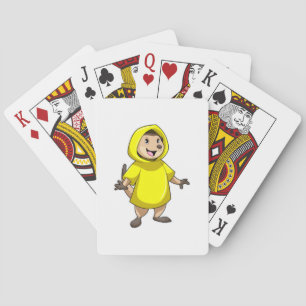 Jeu De Cartes Meerkat avec Raincoat
