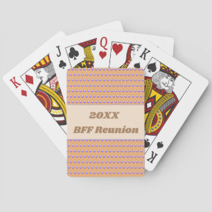 Jeu De Cartes Meilleur Ami Reunion Blue Poeach Polka Dot BFF