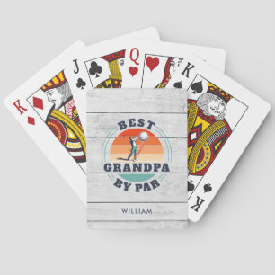 Jeu De Cartes Meilleur Grand-Père Par Par Fête des pères Golf Ga