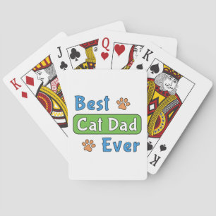 Jeu De Cartes Meilleur papa chat du monde
